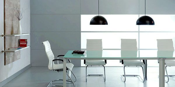 خرید میز کنفرانس شیشه ای